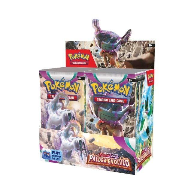 Pokmeon Scarlet Violet Paldea Evolved Booster Box English